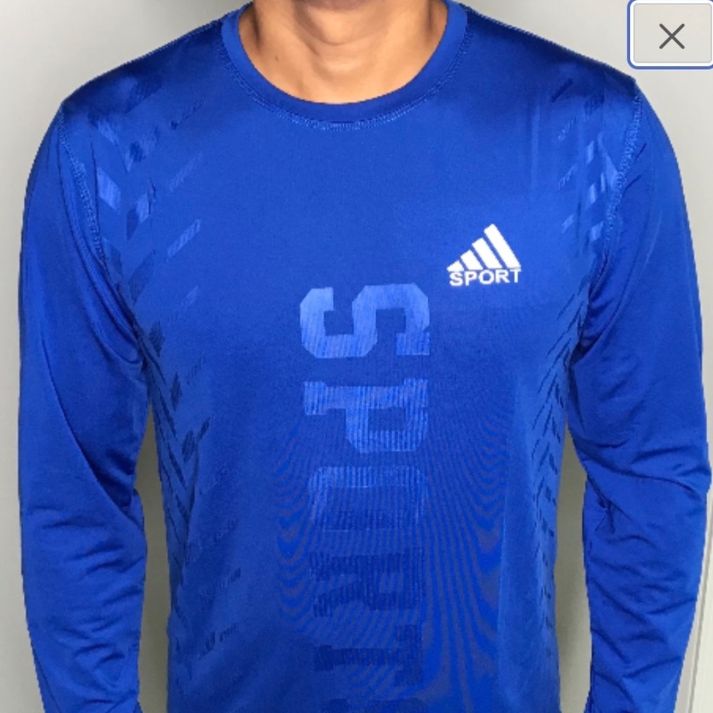 Dri Dry Fit Athletic sports gym wear unisex. High quality long sleeves material